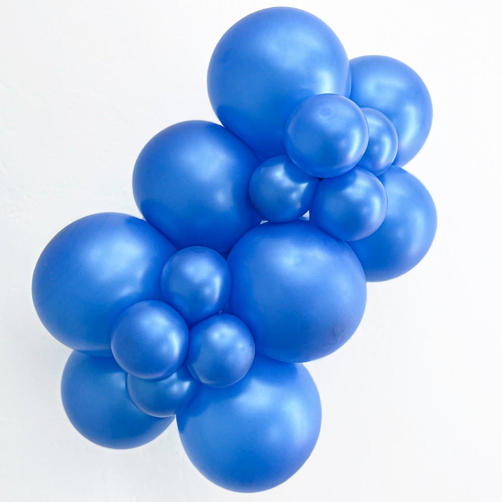 Latex Balloons 5 Inch Metallic Blue