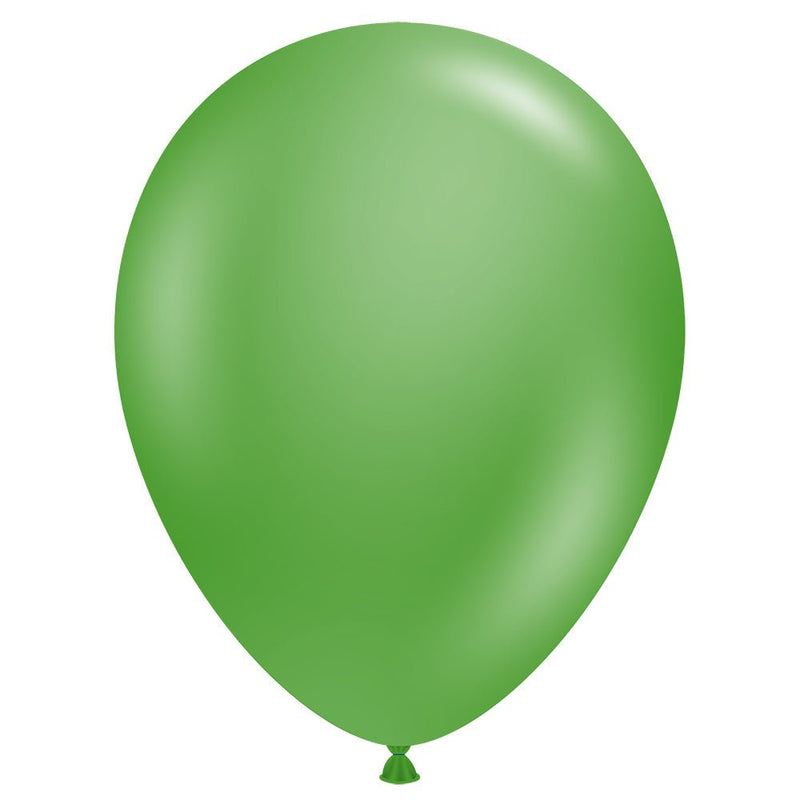 Latex Balloons 5 Inch Metallic Green