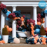Latex Balloons 5 Inch Naval Blue
