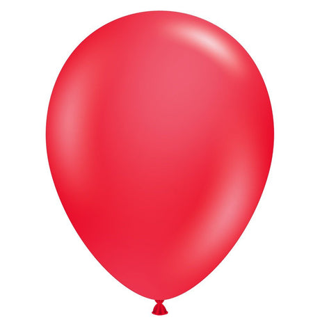 Latex Balloons 5 Inch TUFTEX Red