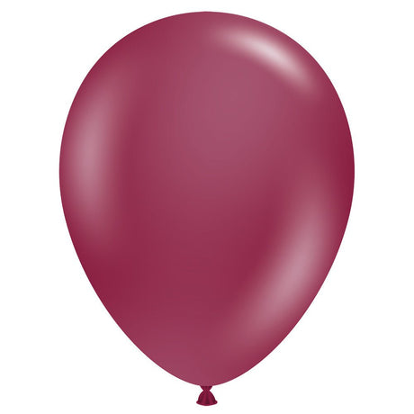 Latex Balloons 5 Inch TUFTEX Sangria