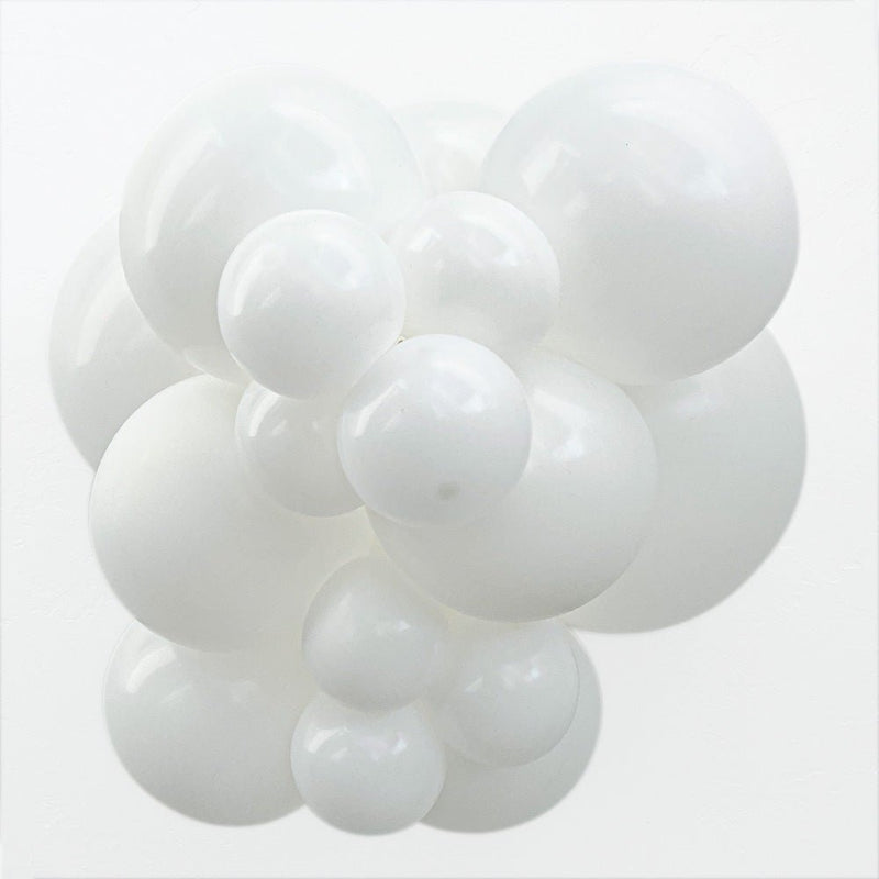 Latex Balloons 5 Inch TUFTEX White