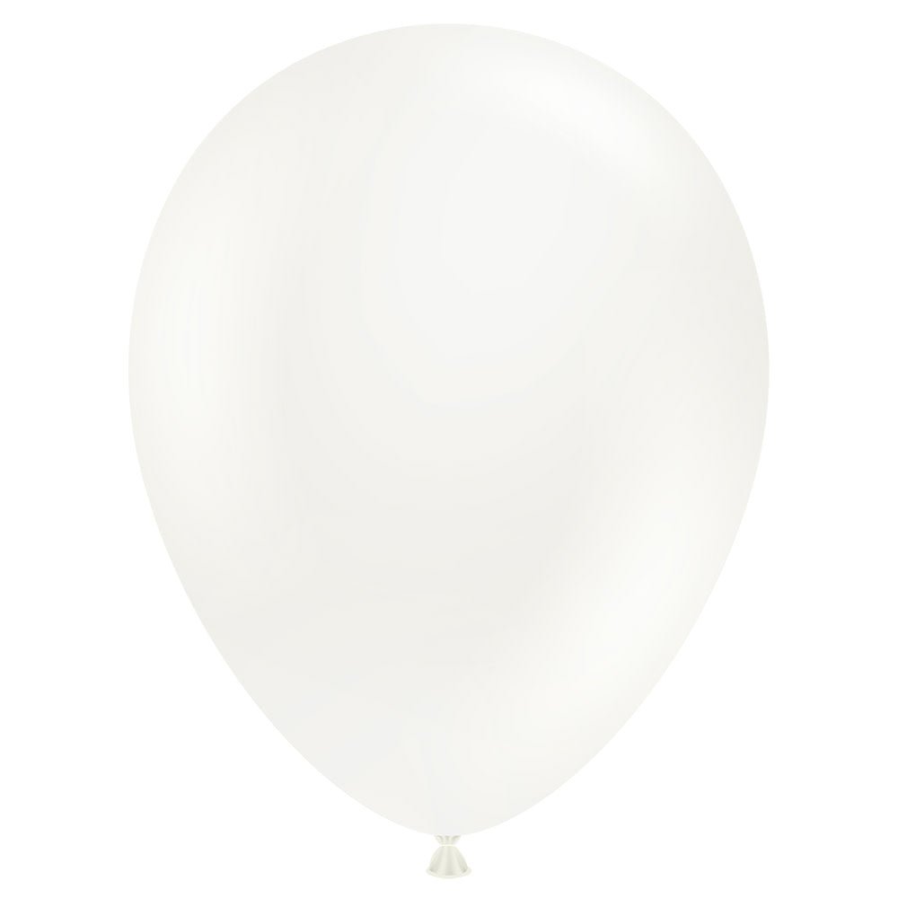 Latex Balloons 5 Inch TUFTEX White