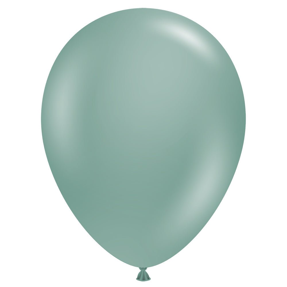 Latex Balloons 5 Inch TUFTEX Willow Green