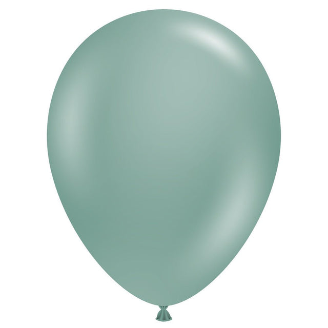 Latex Balloons 5 Inch TUFTEX Willow Green