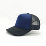Trucker Hats Caps Fabric - Black/Navy, Adjustable (10 Qty)
