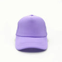 Trucker Hats Caps Fabric - Lilac, Adjustable Size (1 Piece)