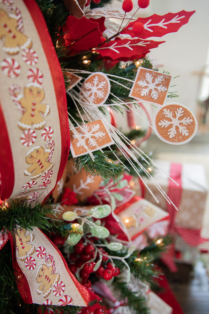 25” Gingerbread Cookie Stem