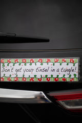 11.5” Vinyl Holiday Car Magnet