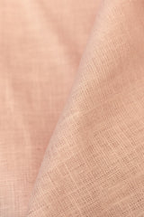 Pure Linen Fabric Blush