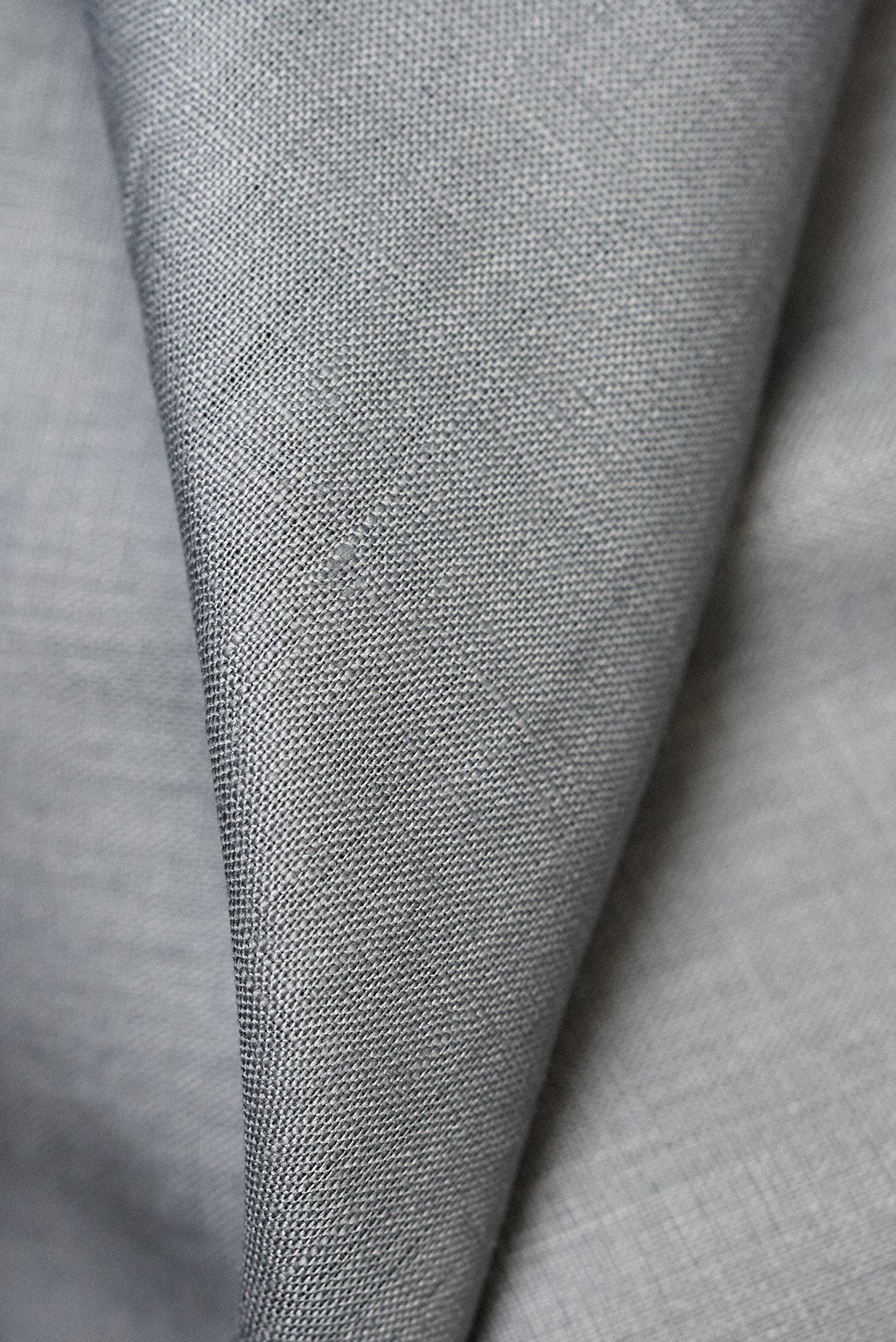 Pure Linen Grey Fabric