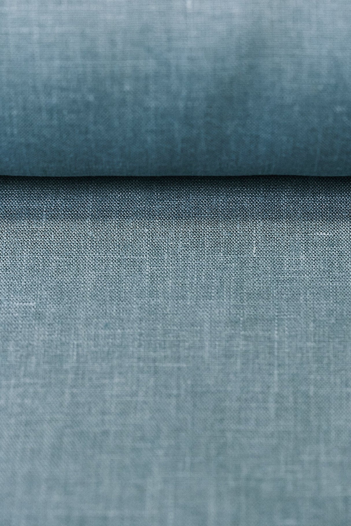 Pure Linen Fabric Deepwater