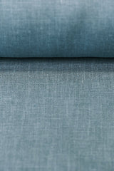 Pure Linen Fabric Deepwater