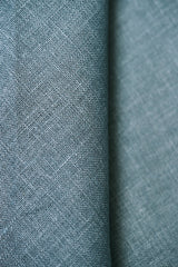 Pure Linen Fabric Deepwater