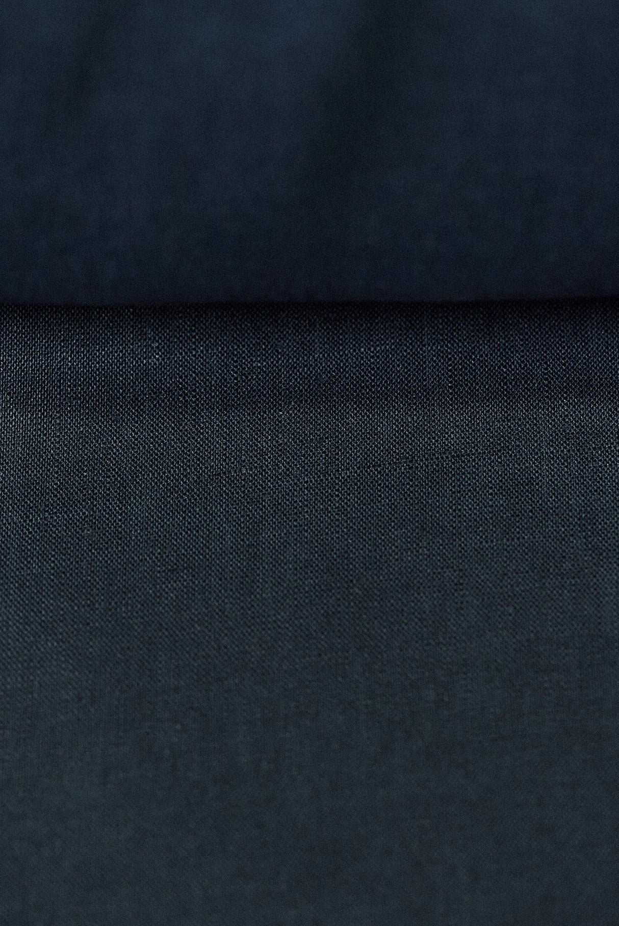Pure Linen Fabric Navy
