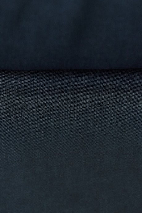 Pure Linen Fabric Navy