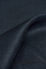 Pure Linen Fabric Navy