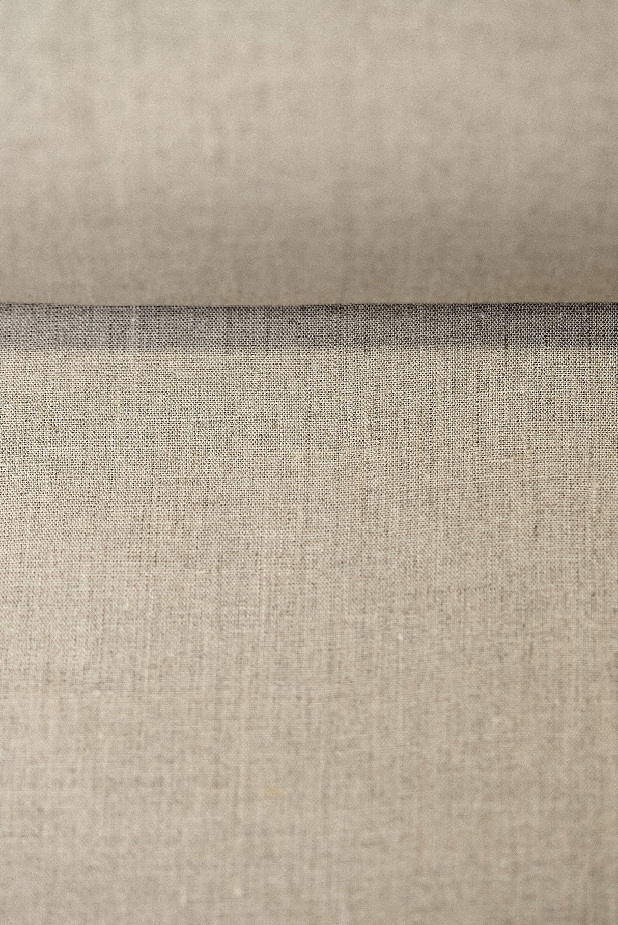 Pure Linen Fabric Light Mixed-Natural