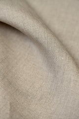 Pure Linen Fabric Light Mixed-Natural
