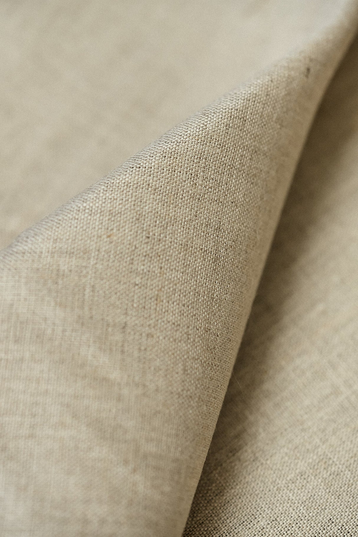 Pure Linen Natural Fabric