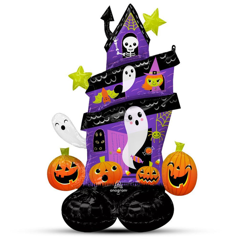 Halloween Haunted House AirLoonz Foil Balloon
