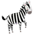 Foil Balloon Jungle Zebra 50 Inch
