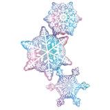 Snowflake Trio Foil Balloon 50 Inch