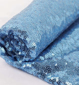 Mini Glitz Disc Sequins Polyester Fabric - 3MM Round Sequins, 50" Width (1 Yard)
