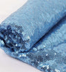 Mini Glitz Disc Sequins Polyester Fabric - 3MM Round Sequins, 50" Width (1 Yard)