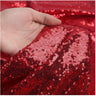 Mini Glitz Disc Sequins Polyester Fabric - 3MM Round Sequins, 50" Width (1 Yard)