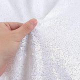 Mini Glitz Disc Sequins Polyester Fabric - 3MM Round Sequins, 50" Width (1 Yard)