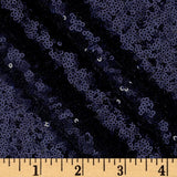 Mini Glitz Disc Sequins Polyester Fabric - 3MM Round Sequins, 50" Width (1 Yard)