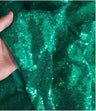 Mini Glitz Disc Sequins Polyester Fabric - 3MM Round Sequins, 50" Width (1 Yard)
