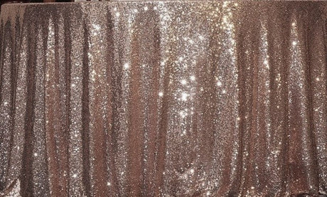 Mini Glitz Disc Sequins Polyester Fabric - 3MM Round Sequins, 50" Width (1 Yard)