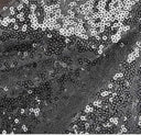 Mini Glitz Disc Sequins Polyester Fabric - 3MM Round Sequins, 50" Width (1 Yard)
