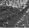 Mini Glitz Disc Sequins Polyester Fabric - 3MM Round Sequins, 50" Width (1 Yard)