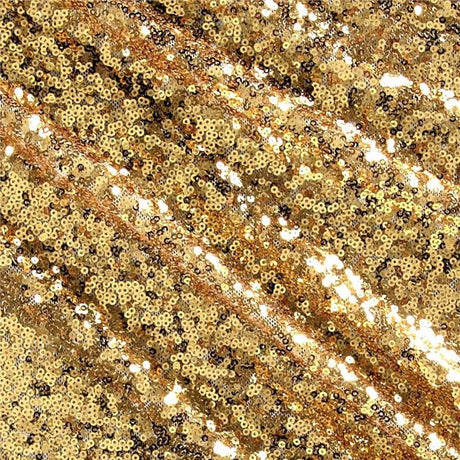 Mini Glitz Disc Sequins Polyester Fabric - 3MM Round Sequins, 50" Width (1 Yard)
