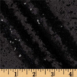 Mini Glitz Disc Sequins Polyester Fabric - 3MM Round Sequins, 50" Width (1 Yard)