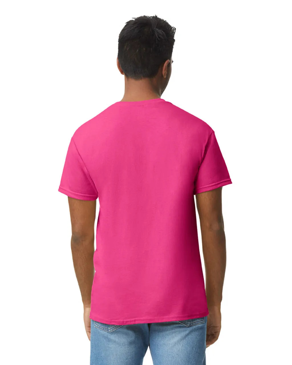 Gildan 5000 Adult Heavy Cotton T-Shirt - Heliconia, Short Sleeve, Classic Fit (1 Piece)