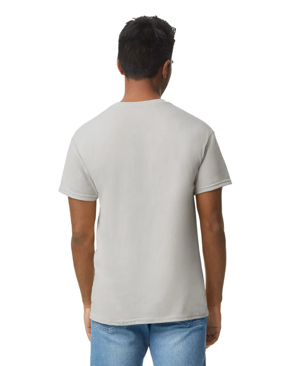 Gildan 5000 Adult Heavy Cotton T-Shirt - Ice Grey, Classic Fit, Short Sleeve (1 Piece)