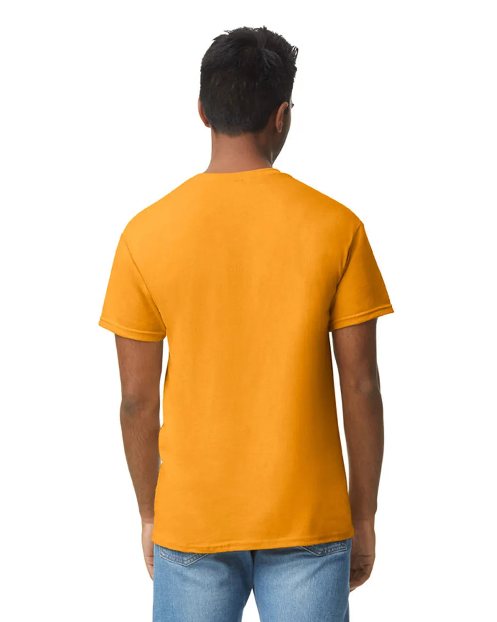 Gildan 5000 Adult Heavy Cotton T-Shirt Fabric - Gold, Short Sleeve, Classic Fit (1 Piece)