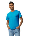 Gildan 5000 Adult Heavy Cotton T-Shirt - Sapphire, Short Sleeve, Unisex (1 Piece)