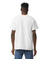 Gildan 5000 Adult Heavy Cotton Fabric - White, Short Sleeve, Classic Fit (1 Shirt)