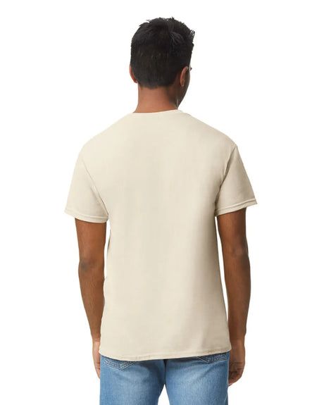 Gildan 5000 Adult Heavy Cotton Fabric - Natural, Short Sleeve, Classic Fit (1 Piece)