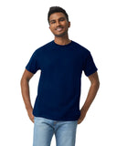 Gildan 5000 Adult Heavy Cotton T-Shirt - Navy Blue, Short Sleeve, Classic Fit (1 Piece)