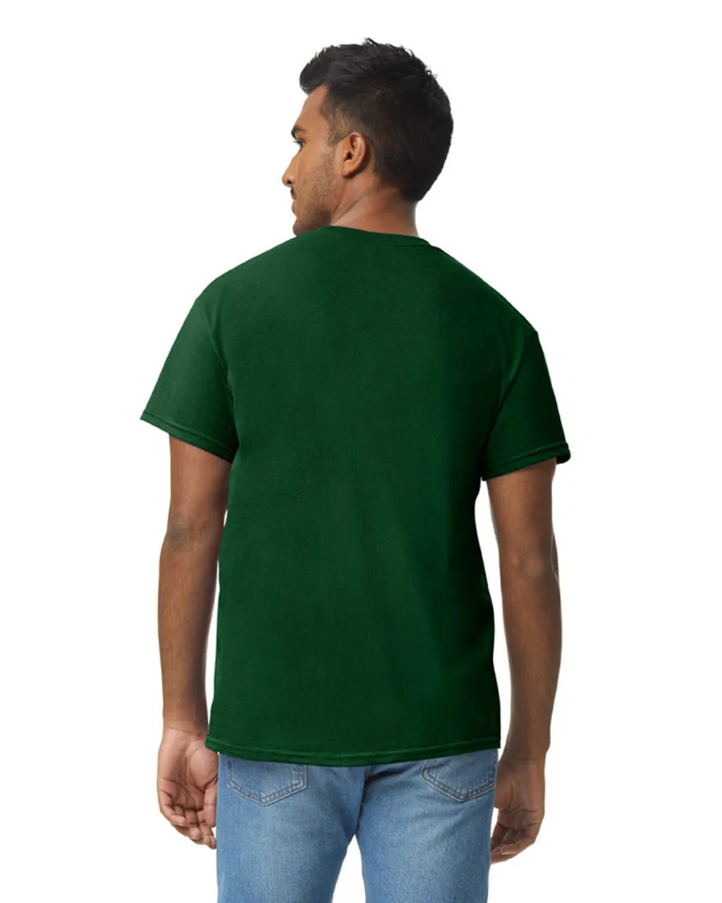 Gildan 5000 Adult Heavy Cotton T-Shirt - Forest Green, Short Sleeve, Classic Fit (1 Piece)