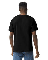 Gildan 5000 Adult Heavy Cotton T-Shirt - Black, Classic Fit, Short Sleeve (1 Piece)