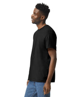 Gildan 5000 Adult Heavy Cotton T-Shirt - Black, Classic Fit, Short Sleeve (1 Piece)
