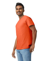 Gildan 5000 Adult Heavy Cotton T-Shirt - Orange, Short Sleeve, Unisex (1 Piece)