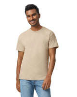 Gildan 5000 Adult Heavy Cotton Fabric - Sand, Short Sleeve, Classic Fit (1 Piece)